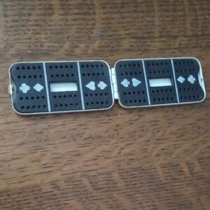 Cribbage Board From The 40s Rare Compact Game Board